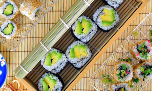 Avocado Sushi Deluxe