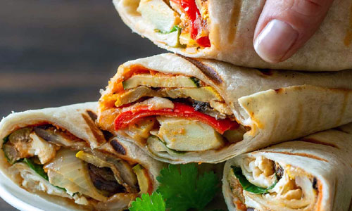 Mediterranean Veg Wrap
